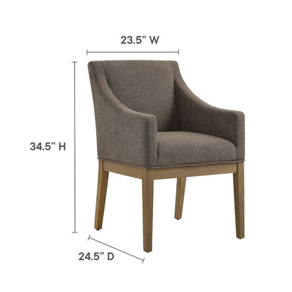 Alton Fabric Upholstered Dining Armchair