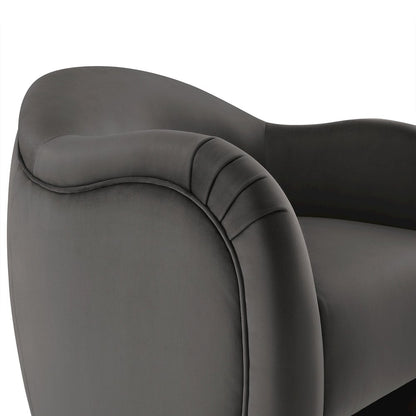 Compose Performance Velvet Accent Chair