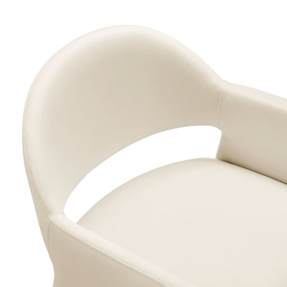Talia Performance Velvet Dining Armchair