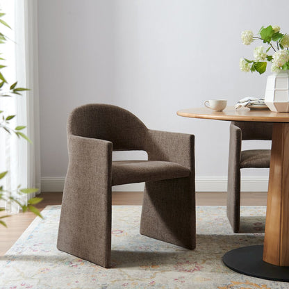 Talia Upholstered Fabric Dining Armchair