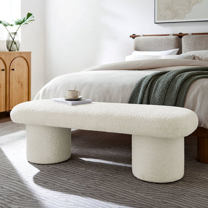 Orla Chenille Upholstered Bench