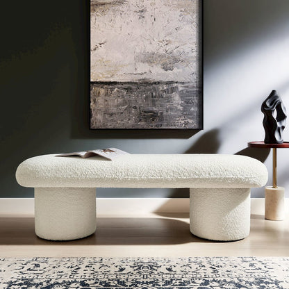Orla Chenille Upholstered Bench