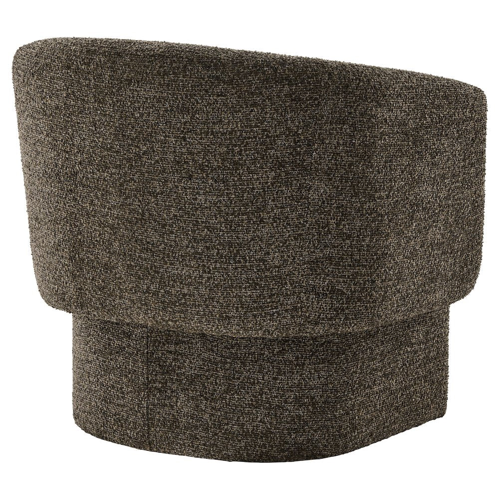 Muse Boucle Fabric Barrel Accent Chair