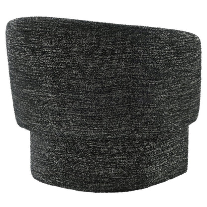 Muse Boucle Fabric Barrel Accent Chair