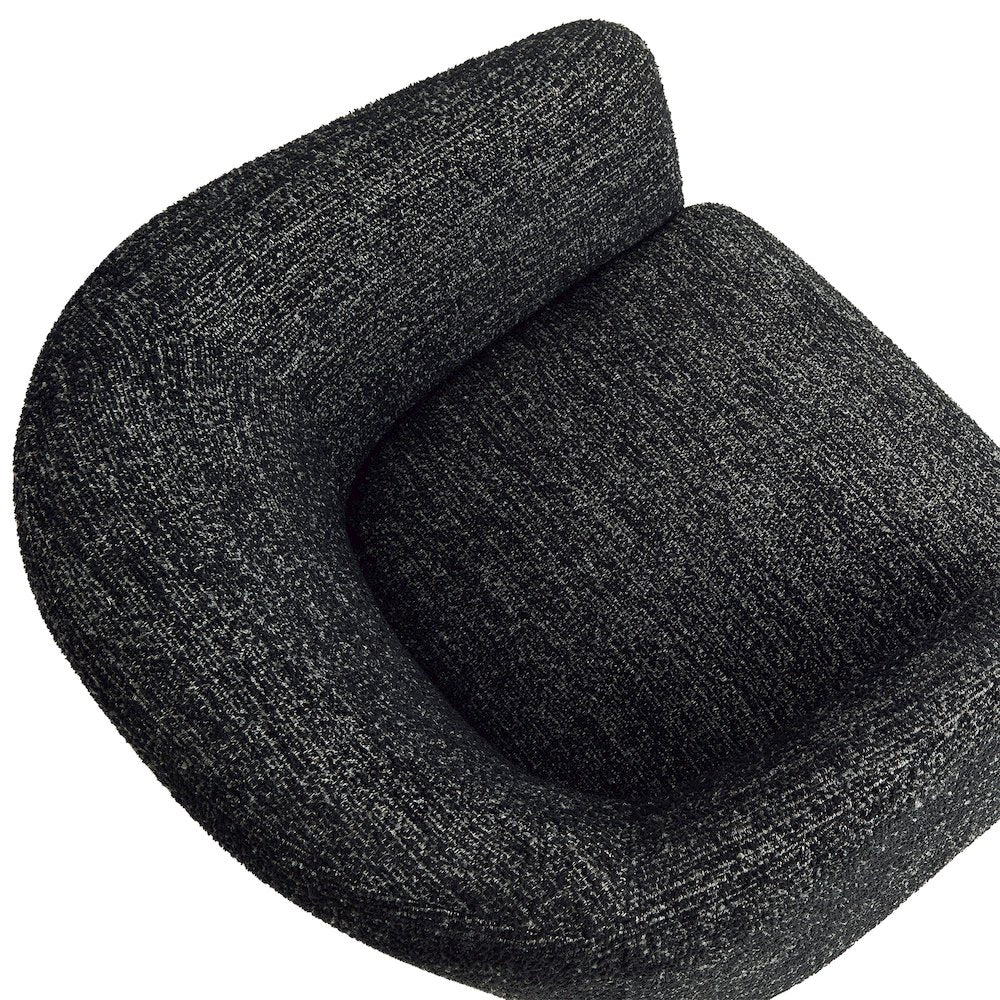 Muse Boucle Fabric Barrel Accent Chair