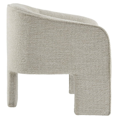 Greer Boucle Fabric Upholstered Accent Armchair