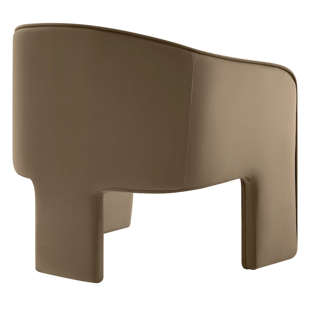 Greer Performance Velvet Upholstered Accent Armchair