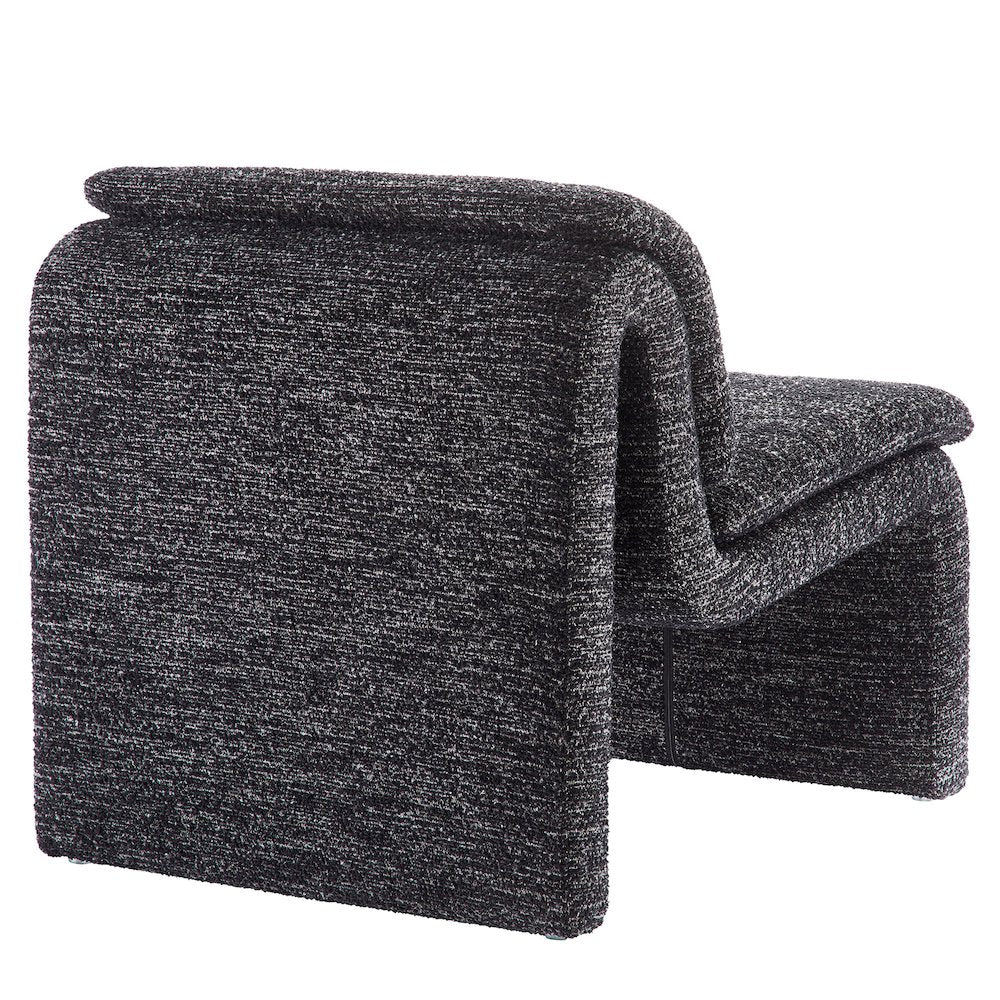 Dune Boucle Upholstered Armless Accent Chair