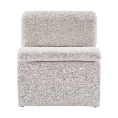 Dune Boucle Upholstered Armless Accent Chair