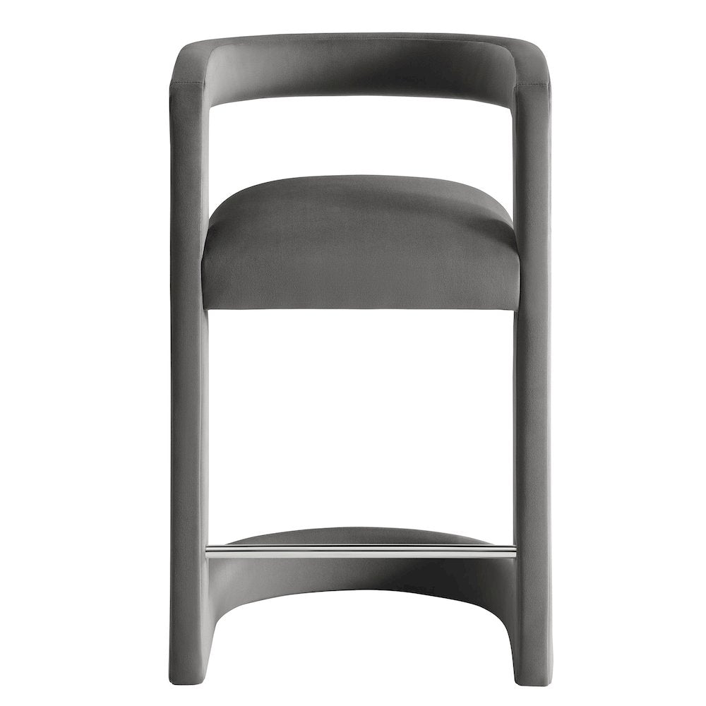 Winslow Performance Velvet Counter Stool