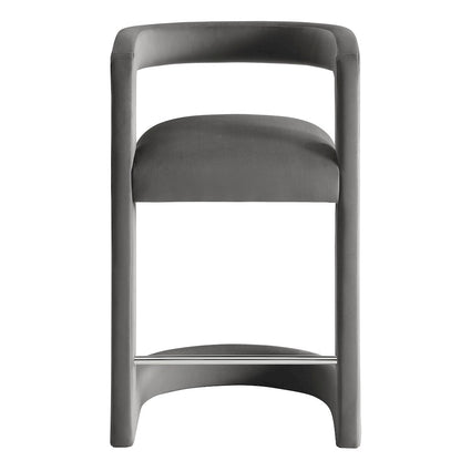 Winslow Performance Velvet Counter Stool