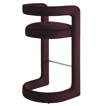 Winslow Performance Velvet Bar Stool