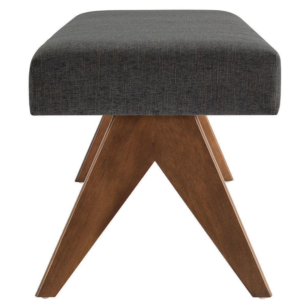 Lyra 47" Fabric Upholstered Bench