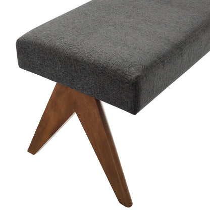 Lyra 47" Fabric Upholstered Bench