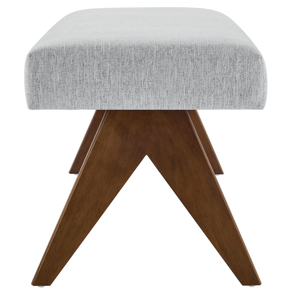 Lyra 47" Fabric Upholstered Bench