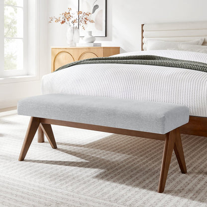 Lyra 47" Fabric Upholstered Bench