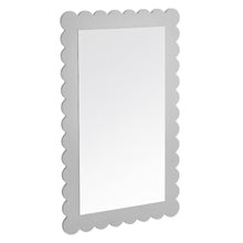 Emmeline Scalloped Rectangle Wall Mirror