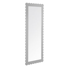 Emmeline Scalloped Rectangle Floor Mirror