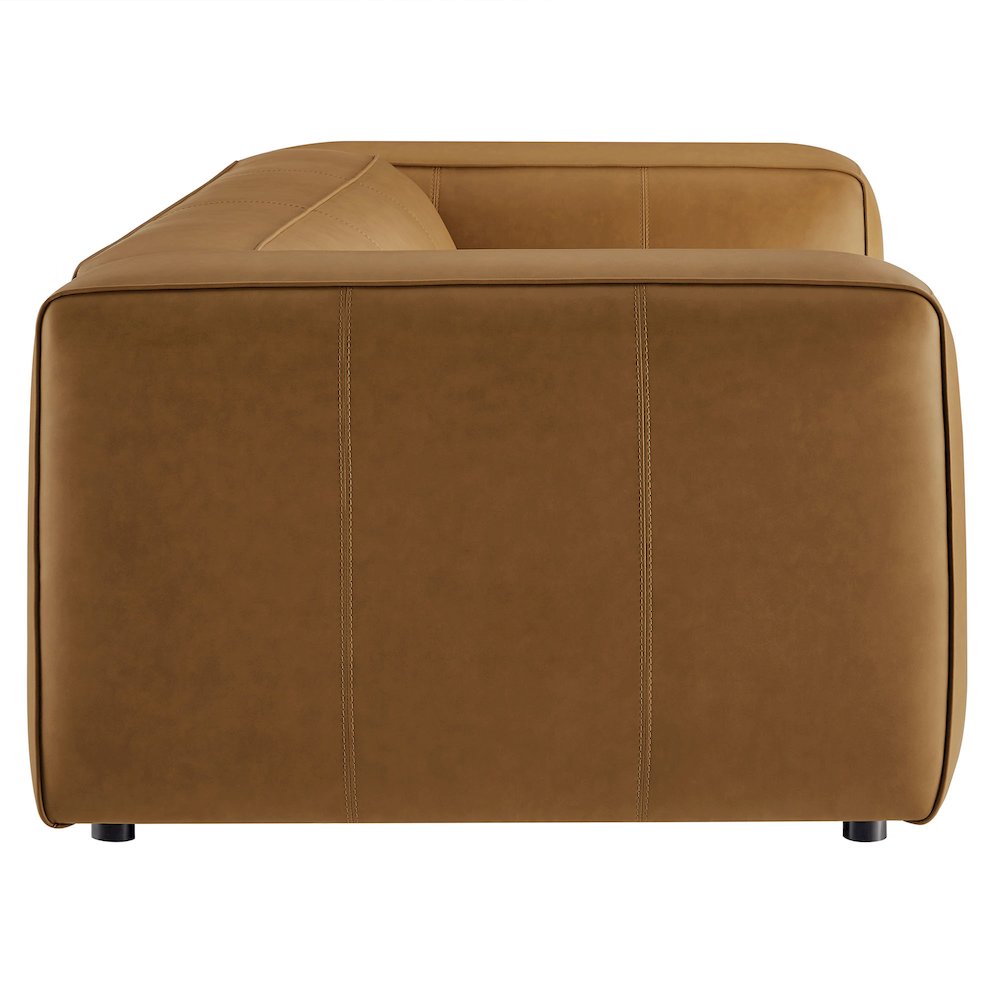 Auren Upholstered Vegan Leather Sofa