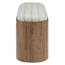 Ashby 45" Geometric Upholstered Bench