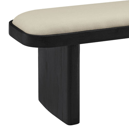 Iver 43" Upholstered Wood Accent Bench