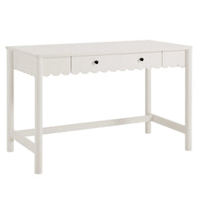 Emmeline 1-Drawer Scallop Writing Desk