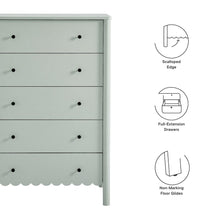 Emmeline Scalloped 5-Drawer Chest