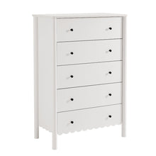 Emmeline Scalloped 5-Drawer Chest