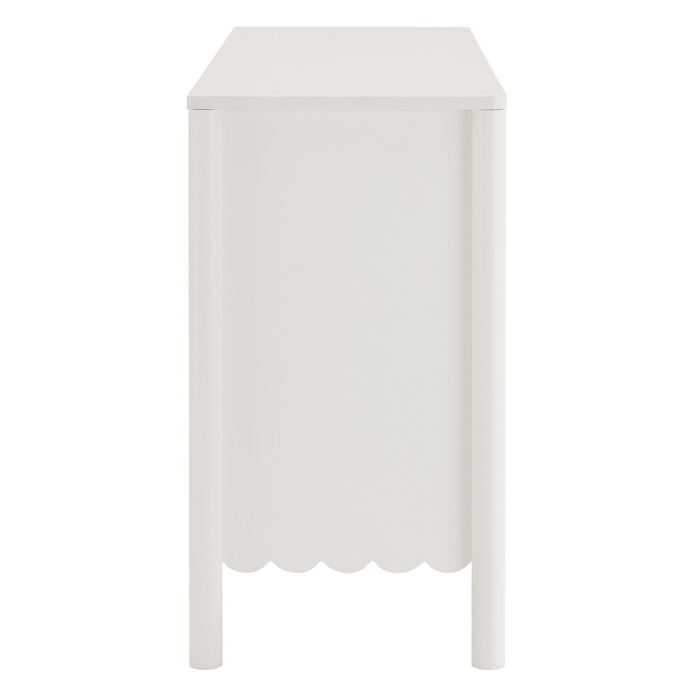 Emmeline Scalloped 6-Drawer Dresser