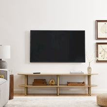 Torus Oval Wood TV Stand