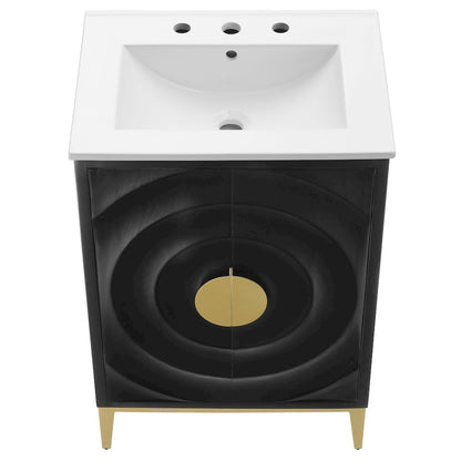 Beau 24" Wood Bathroom Vanity with Basin