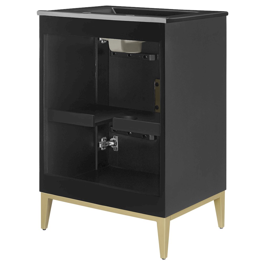 Beau 24" Wood Bathroom Vanity with Basin
