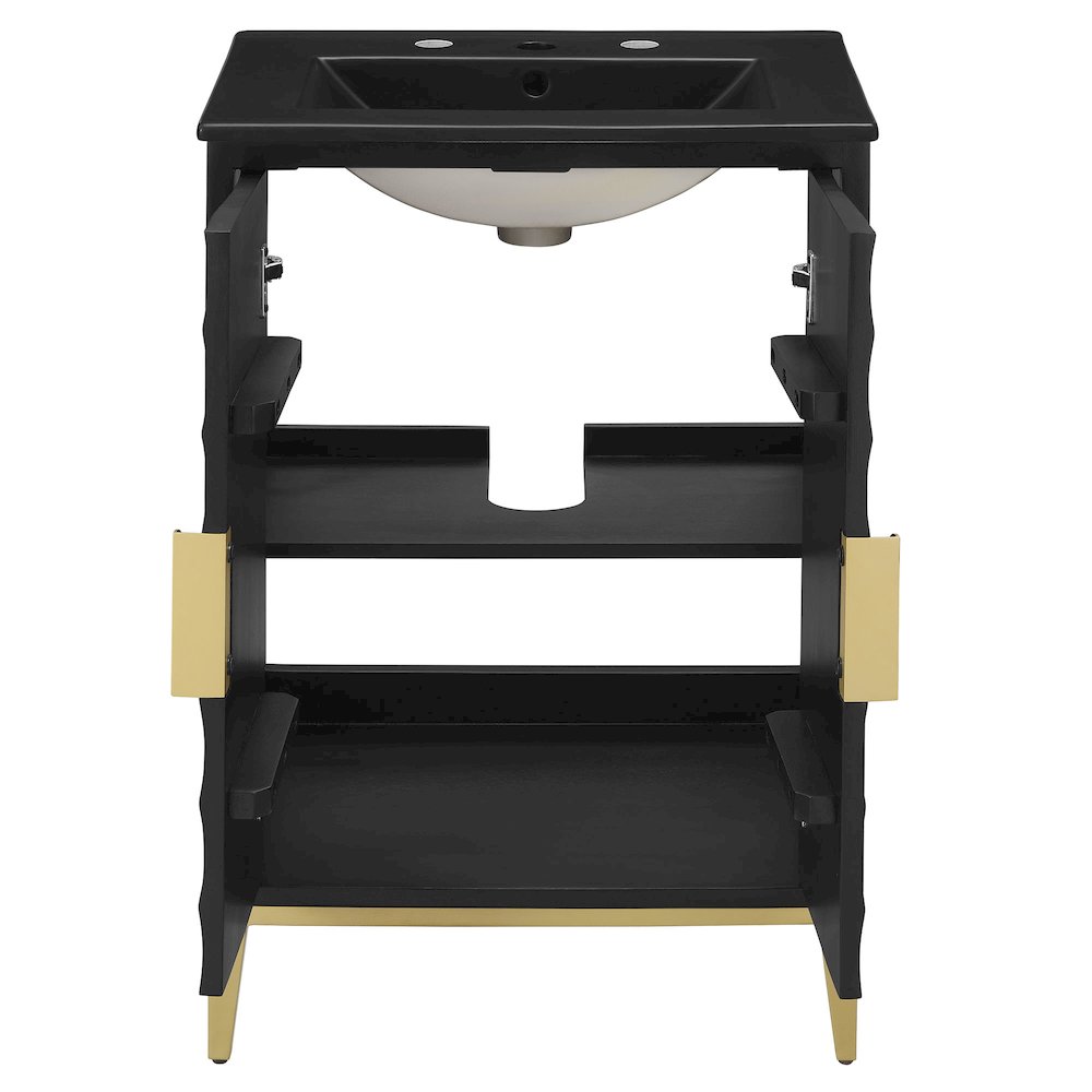 Beau 24" Wood Bathroom Vanity with Basin