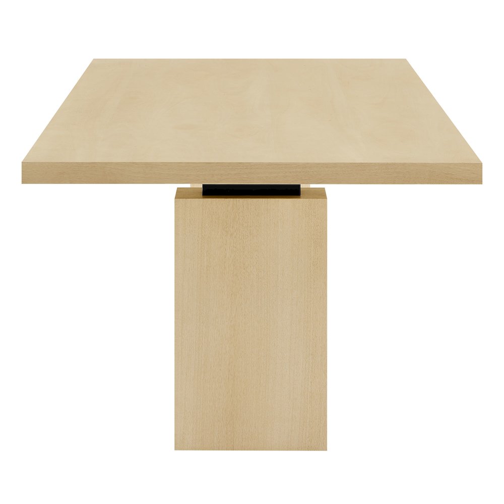 Piston 82" Rectangular Wood Dining Table