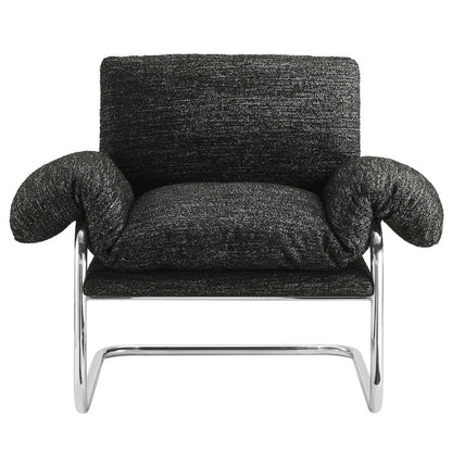 Ansel Boucle Fabric Accent Chair