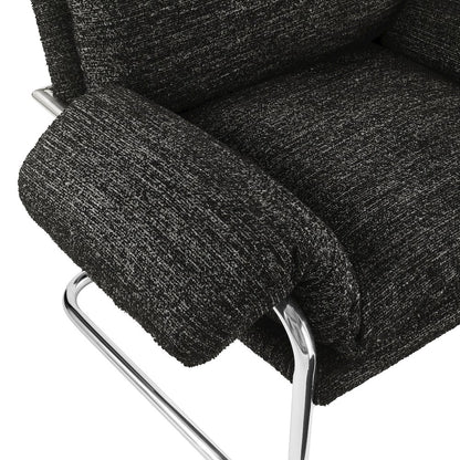 Ansel Boucle Fabric Accent Chair
