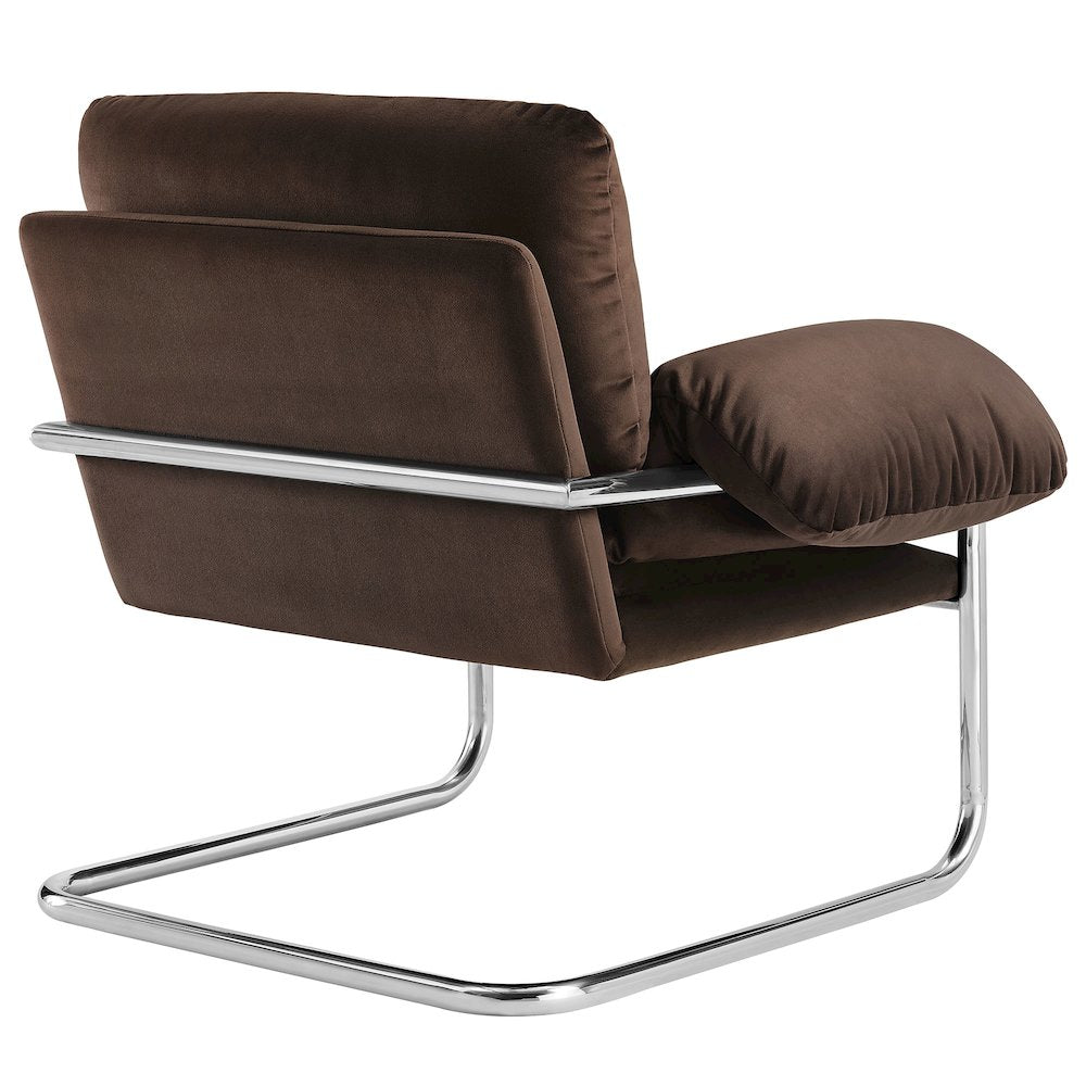 Ansel Performance Velvet Accent Chair
