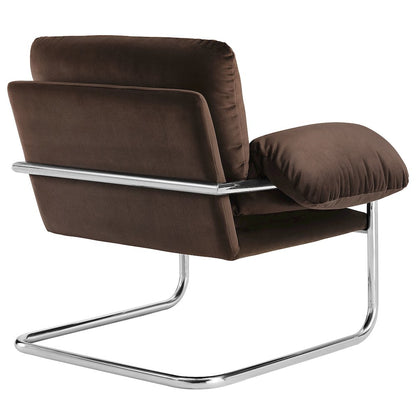 Ansel Performance Velvet Accent Chair