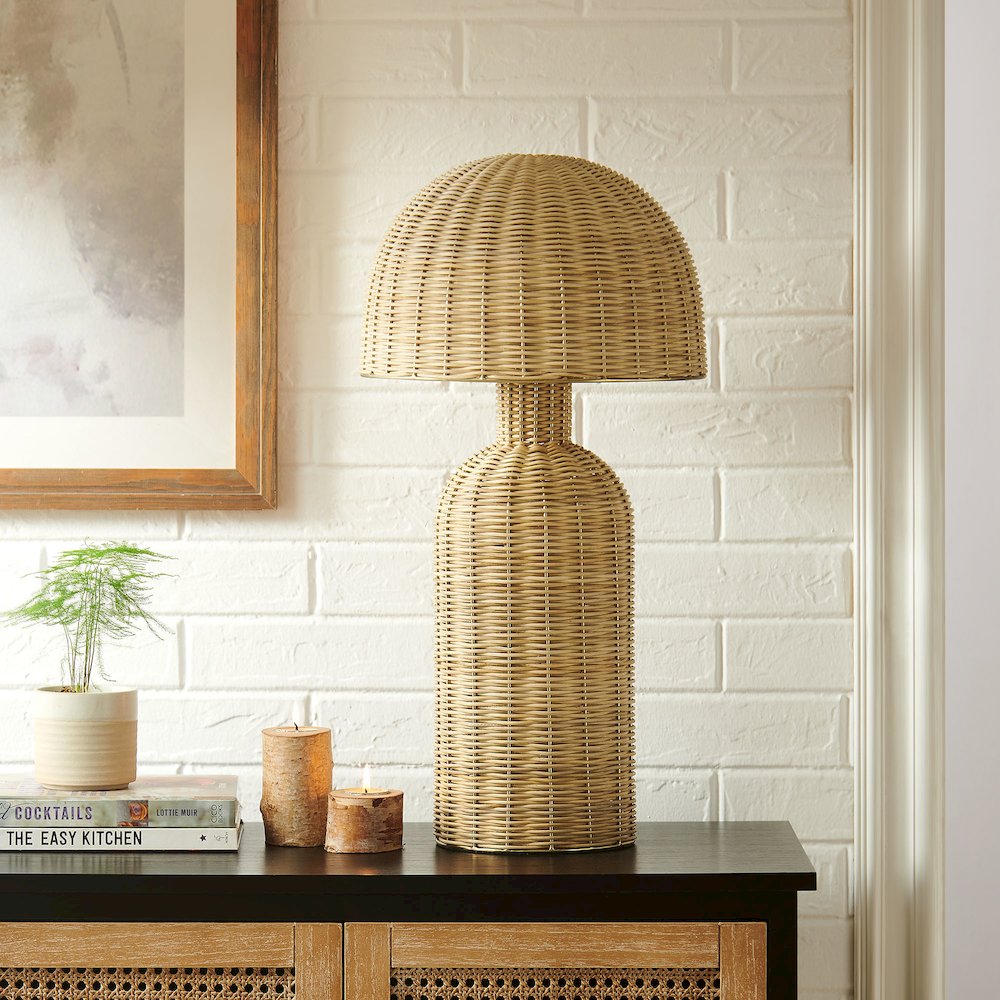 Briar Rattan Table Lamp