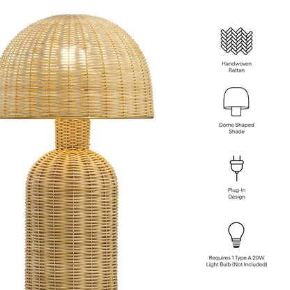 Briar Rattan Table Lamp