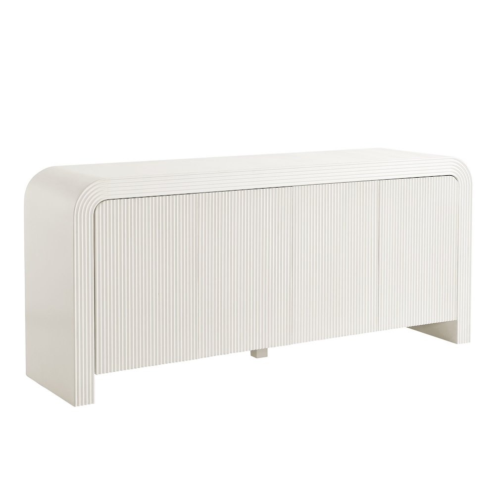 Waterflute 70" Fluted Sideboard Cabinet