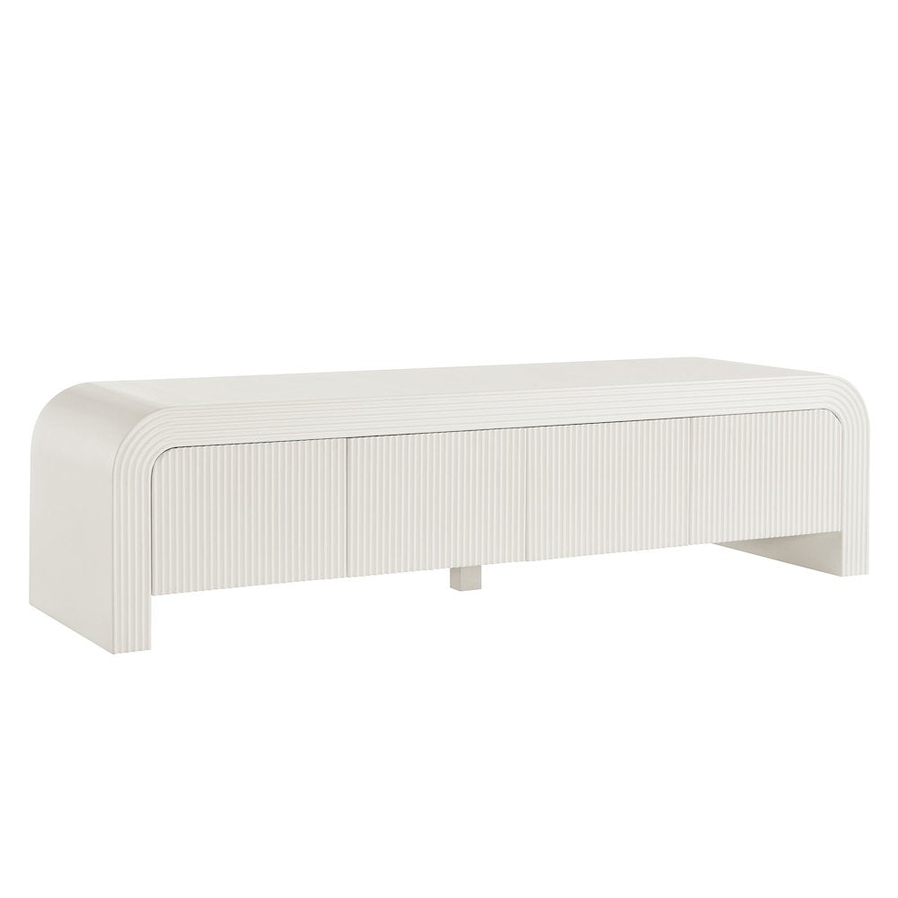 Waterflute 68" Fluted TV Stand