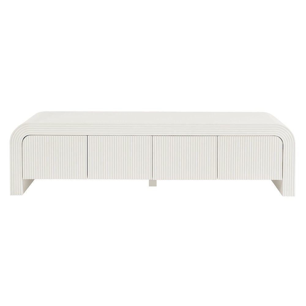 Waterflute 68" Fluted TV Stand