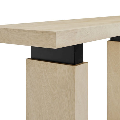 Piston 52" Rectangular Wood Console Table