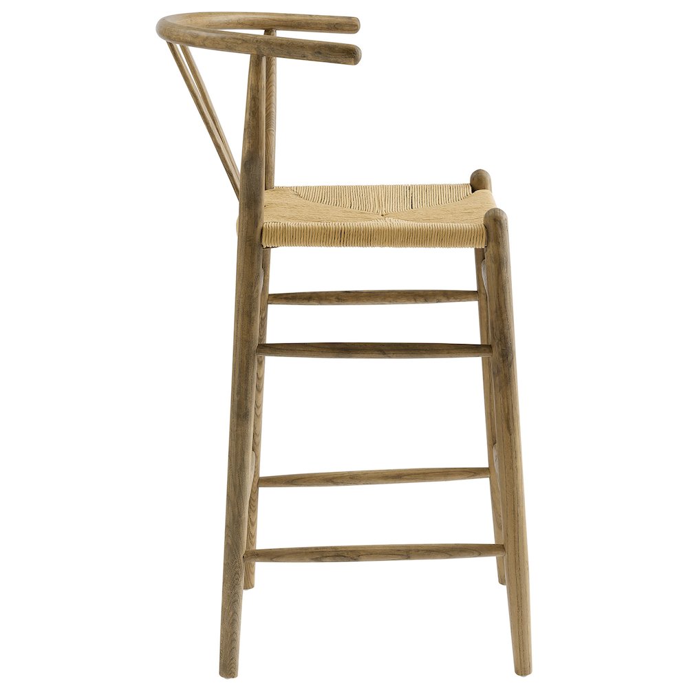 Amish Wood Bar Stool