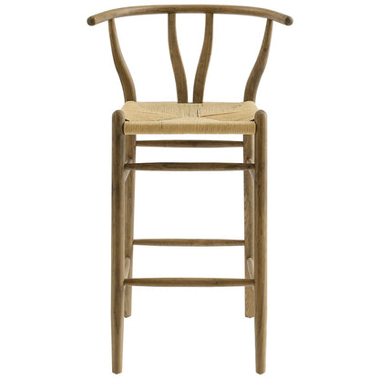 Amish Wood Bar Stool
