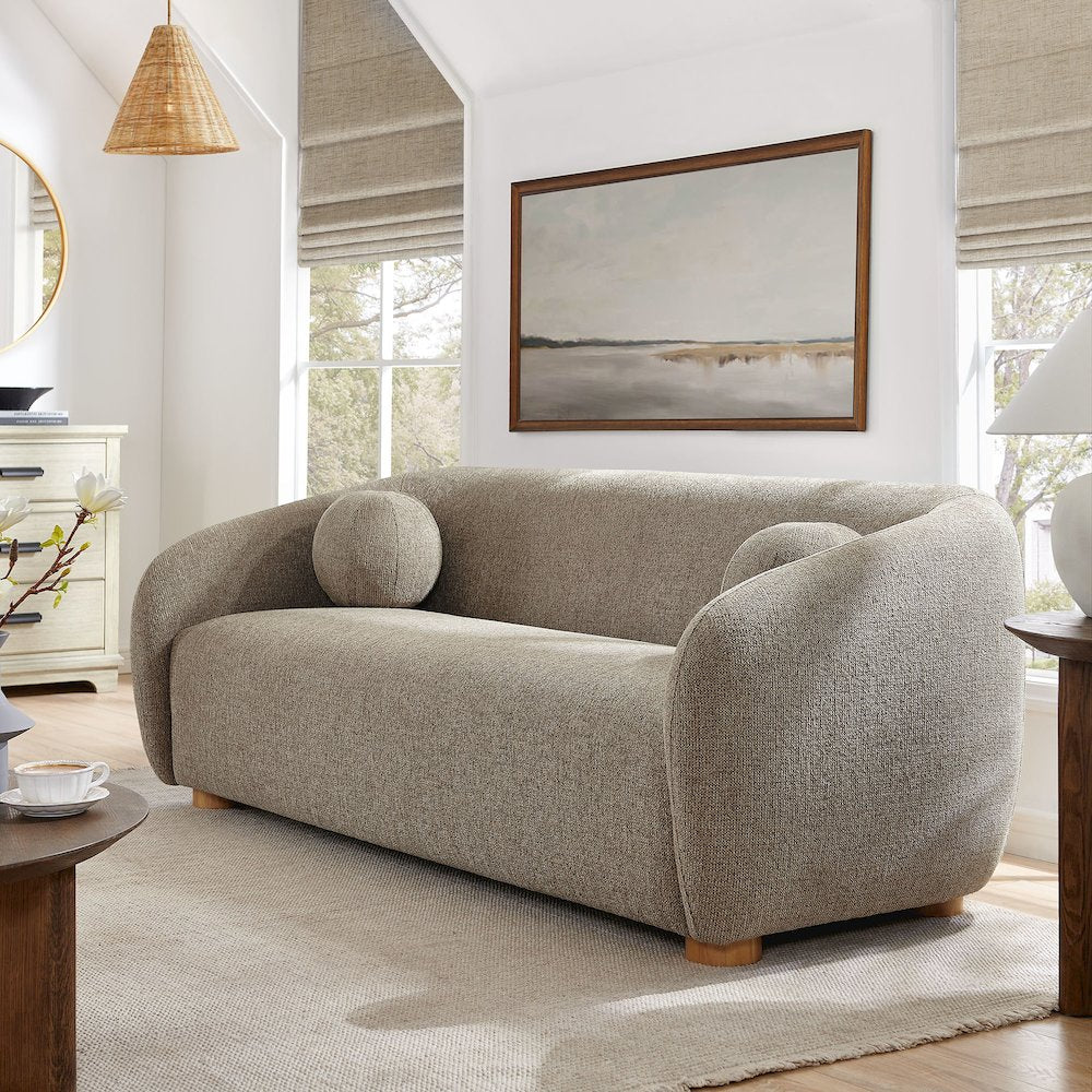 Holland 85" Chenille Fabric Sofa