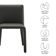 Rhodes Vegan Leather Upholstered Dining Chair