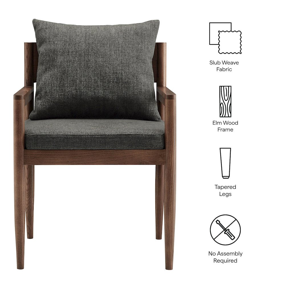 Remington Wood Dining Armchair