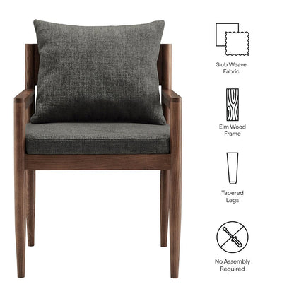 Remington Wood Dining Armchair